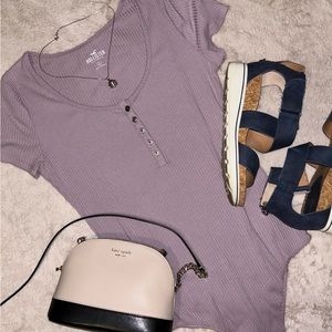 Hollister Scoop Neck Bodysuit